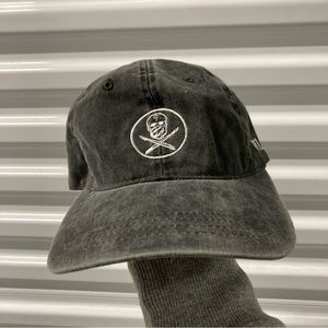 The Shoe Surgeon Faded black Skull baseball cap
